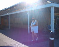 Sorry about the lens flare, but she's the sunshine of my life ;)