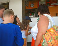 "Leave my chips alone Mum!"