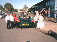 Liam, Dominic, Taya (car) Cameron, Matthew and Courtney.