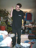 Ponder explains the finer points of micro-fishing ...
"And the one that got away ..."