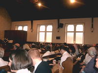 A rather full church!