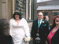 Has Caz seen what's under the kilt?