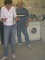 Now if I can just get the focus set I can get a corking picture of my trainers!