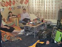 The morning after.